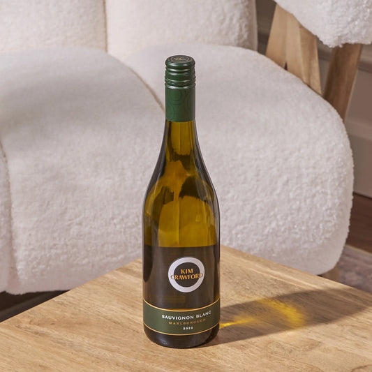 Kim Crawford Sauvignon Blanc white wine bottle add-on gift by Gilded Blooms Toronto florist